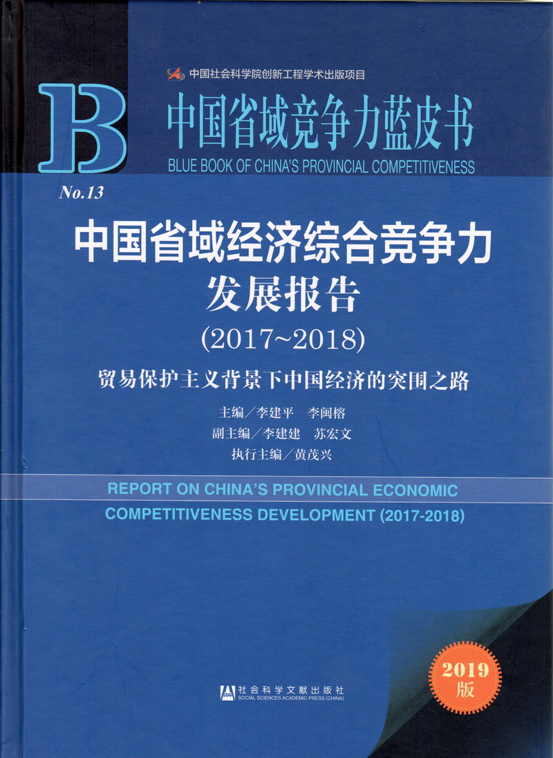 白丝少萝被爸爸操中国省域经济综合竞争力发展报告（2017-2018）